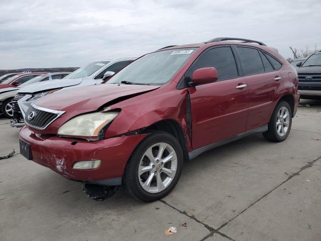 2T2GK31U49C071499 - 2009 LEXUS RX 350 BURGUNDY photo 1