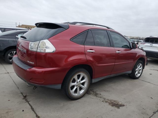 2T2GK31U49C071499 - 2009 LEXUS RX 350 BURGUNDY photo 3