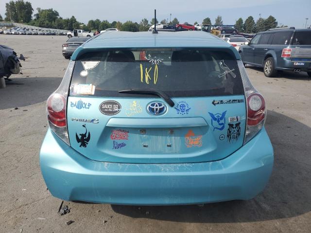 JTDKDTB3XE1078874 - 2014 TOYOTA PRIUS C Көк фото 6