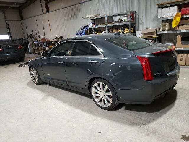 1G6AB5RX4F0103736 - 2015 CADILLAC ATS LUXURY GRAY photo 2