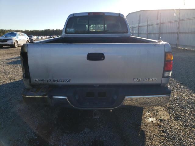 5TBBT4419YS071807 - 2000 TOYOTA TUNDRA ACCESS CAB ვერცხლისფერი ფოტო 6