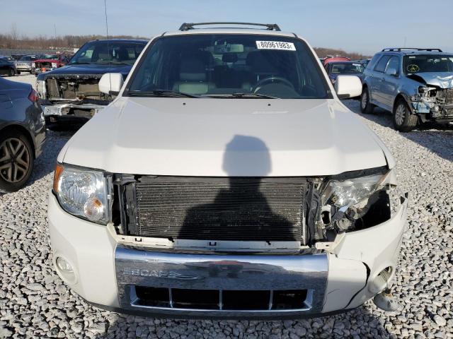 1FMCU94G19KC04266 - 2009 FORD ESCAPE LIMITED WHITE photo 5