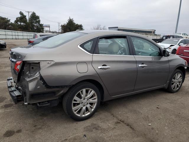 3N1AB7AP9FY303623 - 2015 NISSAN SENTRA S TAN photo 3