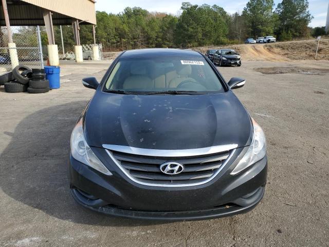 5NPEB4AC9EH848419 - 2014 HYUNDAI SONATA GLS BLACK photo 5