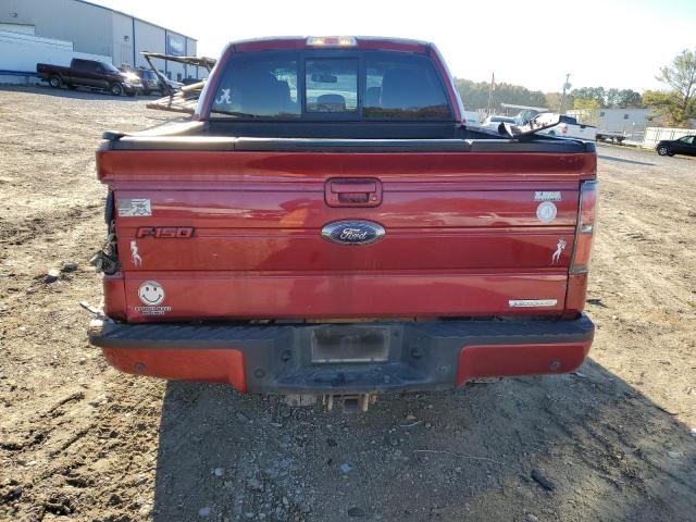 1FTFW1ET2DFD17847 - 2013 FORD F150 SUPERCREW RED photo 6