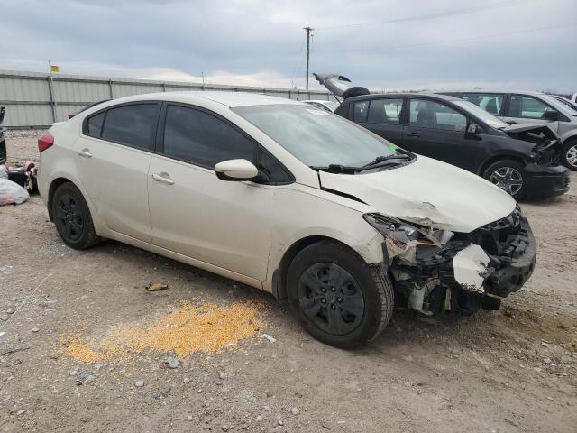 KNAFK4A67F5324165 - 2015 KIA FORTE LX BEIGE photo 4