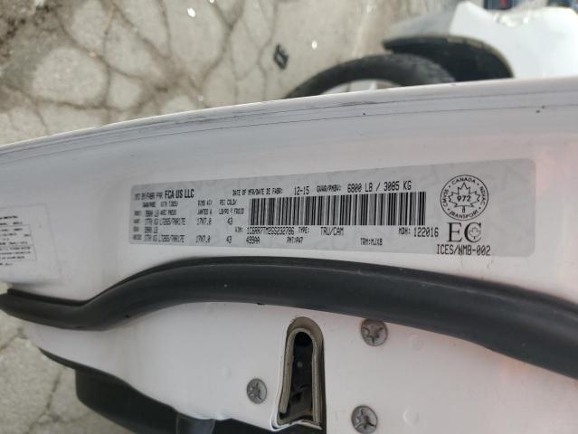 1C6RR7TM2GS232786 - 2016 RAM 1500 SLT WHITE photo 12