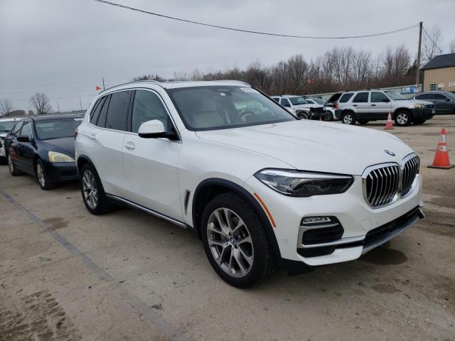 5UXCR6C00M9F62470 - 2021 BMW X5 XDRIVE40I WHITE photo 4