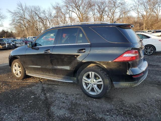 4JGDA5HB2EA318328 - 2014 MERCEDES-BENZ ML 350 4MATIC BLACK photo 2