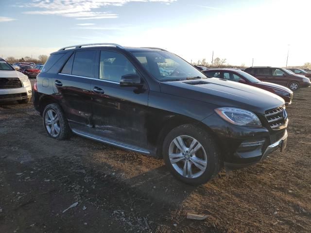 4JGDA5HB2EA318328 - 2014 MERCEDES-BENZ ML 350 4MATIC BLACK photo 4