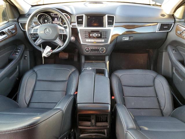 4JGDA5HB2EA318328 - 2014 MERCEDES-BENZ ML 350 4MATIC BLACK photo 8