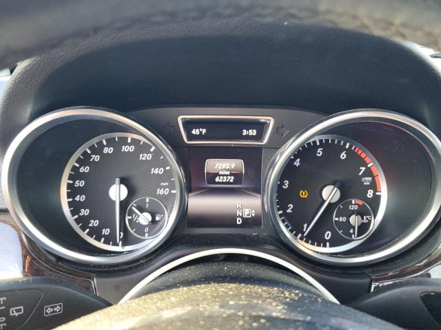 4JGDA5HB2EA318328 - 2014 MERCEDES-BENZ ML 350 4MATIC BLACK photo 9