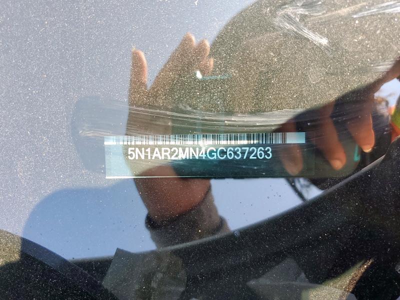 5N1AR2MN4GC637263 - 2016 NISSAN PATHFINDER S WHITE photo 14