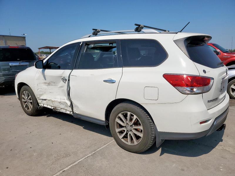 5N1AR2MN4GC637263 - 2016 NISSAN PATHFINDER S WHITE photo 2
