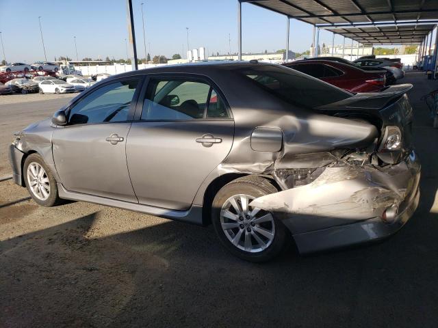 2T1BU4EE8AC477338 - 2010 TOYOTA COROLLA BASE GRAY photo 2