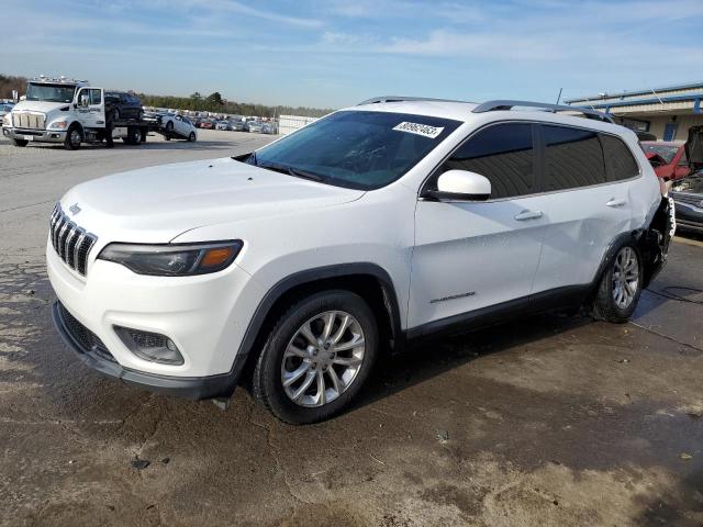 1C4PJLCB2KD331975 - 2019 JEEP CHEROKEE LATITUDE WHITE photo 1