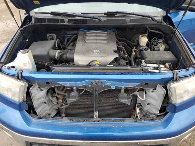 5TFUM5F15AX010860 - 2010 TOYOTA TUNDRA DOUBLE CAB SR5 BLUE photo 11