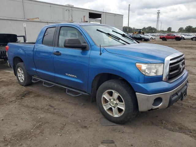 5TFUM5F15AX010860 - 2010 TOYOTA TUNDRA DOUBLE CAB SR5 BLUE photo 4