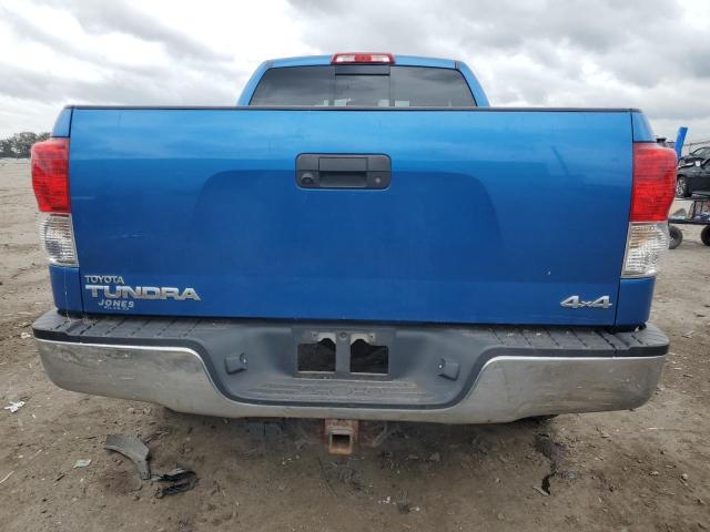 5TFUM5F15AX010860 - 2010 TOYOTA TUNDRA DOUBLE CAB SR5 BLUE photo 6