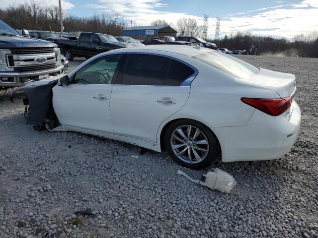 JN1BV7AR2FM392208 - 2015 INFINITI Q50 BASE WHITE photo 2