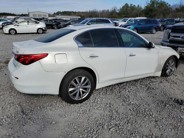 JN1BV7AR2FM392208 - 2015 INFINITI Q50 BASE WHITE photo 3