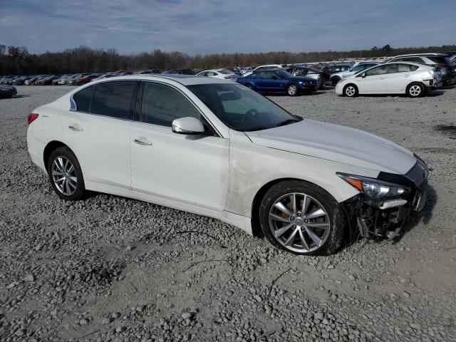 JN1BV7AR2FM392208 - 2015 INFINITI Q50 BASE WHITE photo 4