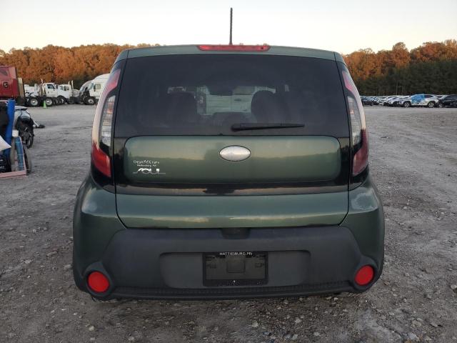 KNDJN2A26E7045590 - 2014 KIA SOUL GREEN photo 6