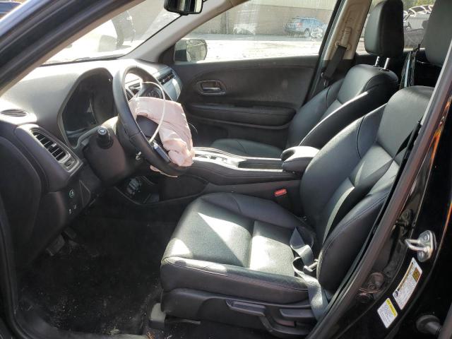 3CZRU6H74GM761468 - 2016 HONDA HR-V EXL BLACK photo 7