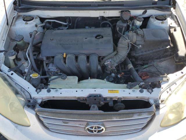 1NXBR32E64Z313945 - 2004 TOYOTA COROLLA CE თეთრი ფოტო 11
