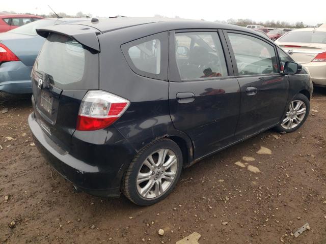 JHMGE8H44AS000478 - 2010 HONDA FIT SPORT GRAY photo 3