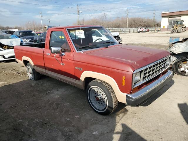 1FTBR10T9HUB33245 - 1987 FORD RANGER RED photo 4