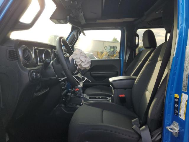 1C4HJXDN3NW271475 - 2022 JEEP WRANGLER UNLIMITED SPORT 蓝色 照片 7