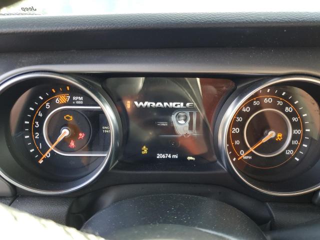 1C4HJXDN3NW271475 - 2022 JEEP WRANGLER UNLIMITED SPORT 蓝色 照片 9