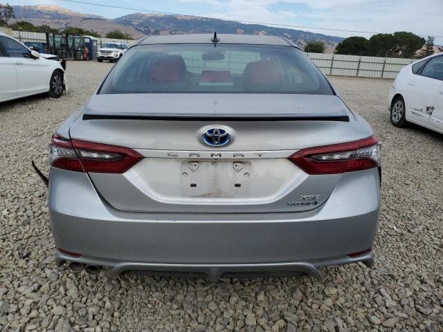 4T1K31AK1NU034689 - 2022 TOYOTA CAMRY XSE SILVER photo 6