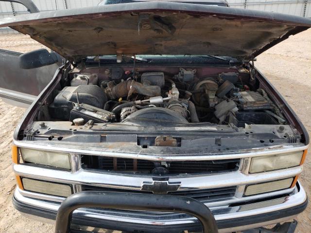 1GNFK16R3TJ385835 - 1996 CHEVROLET SUBURBAN K1500 BLACK photo 11