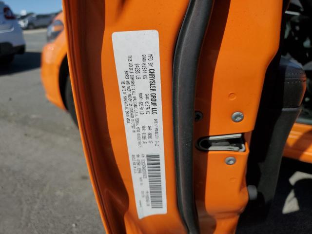 1C3CDFBA0DD323235 - 2013 DODGE DART SXT ნარინჯისფერი ფოტო 12