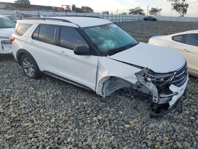 1FMSK7DHXLGC59873 - 2020 FORD EXPLORER XLT WHITE photo 4