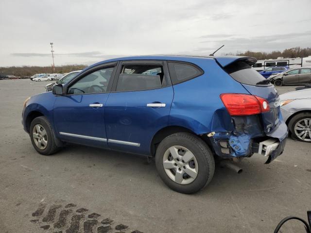 JN8AS5MV9BW295539 - 2011 NISSAN ROGUE S BLUE photo 2