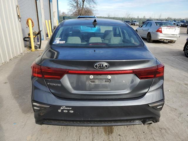 3KPF24AD6KE092948 - 2019 KIA FORTE FE GRAY photo 6