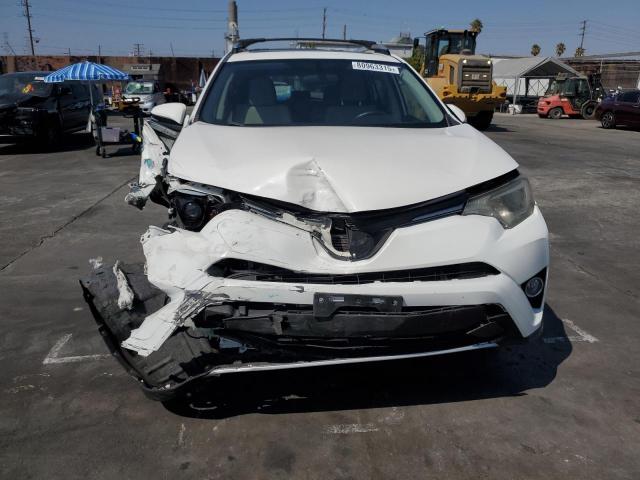 JTMWFREV7GD083480 - 2016 TOYOTA RAV4 XLE WHITE photo 5