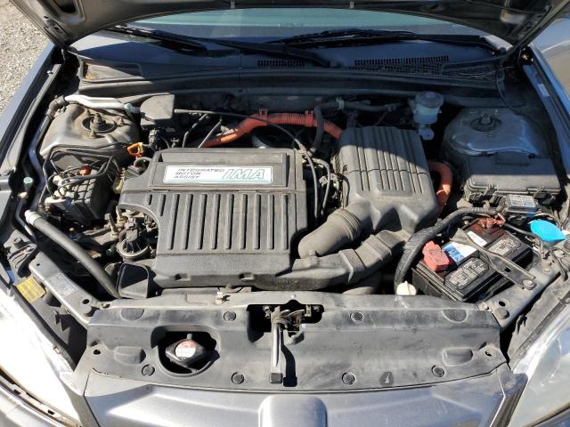 JHMES96675S005416 - 2005 HONDA CIVIC HYBRID SILVER photo 11