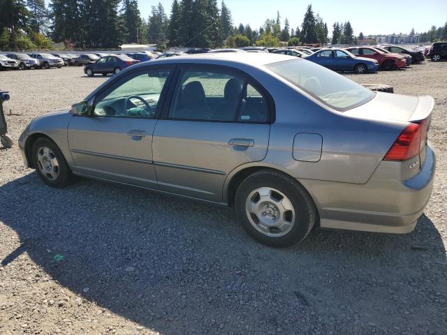JHMES96675S005416 - 2005 HONDA CIVIC HYBRID SILVER photo 2
