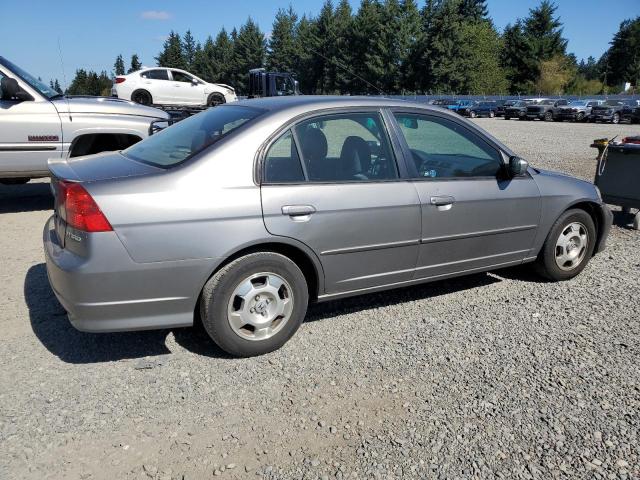 JHMES96675S005416 - 2005 HONDA CIVIC HYBRID SILVER photo 3