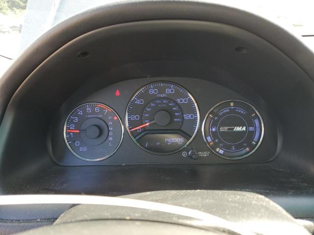 JHMES96675S005416 - 2005 HONDA CIVIC HYBRID SILVER photo 9