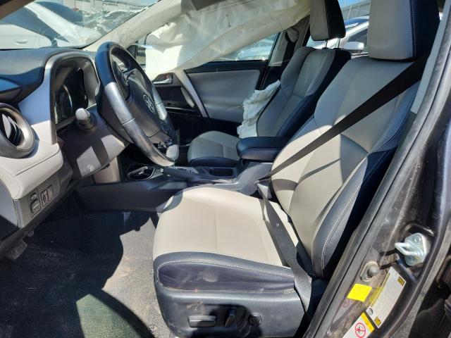 JTMYFREV9JJ201322 - 2018 TOYOTA RAV4 LIMITED ნაცრისფერი ფოტო 7