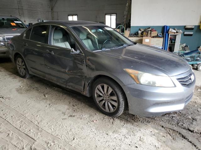 1HGCP2F83BA026284 - 2011 HONDA ACCORD EXL GRAY photo 4