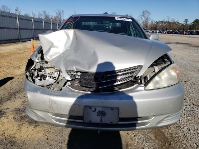 4T1BE32K22U104541 - 2002 TOYOTA CAMRY LE SILVER photo 5