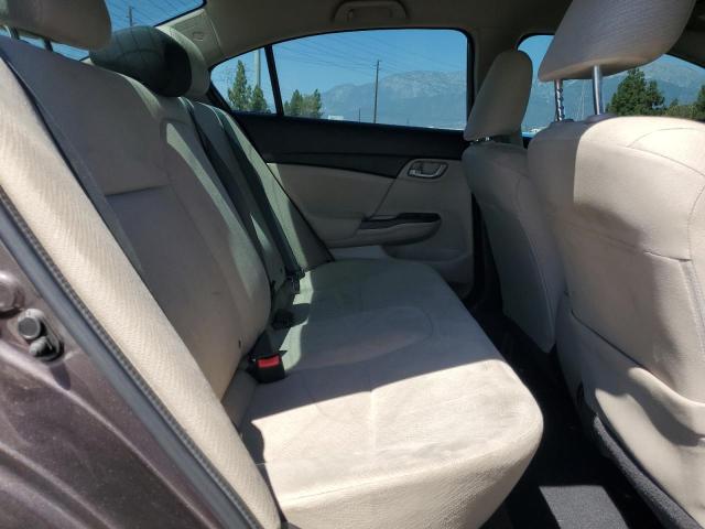 2HGFB2F5XDH514945 - 2013 HONDA CIVIC LX ყავისფერი ფოტო 10