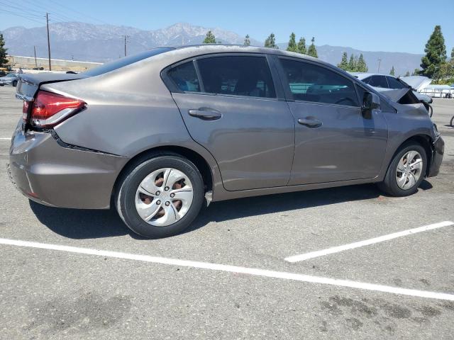 2HGFB2F5XDH514945 - 2013 HONDA CIVIC LX ყავისფერი ფოტო 3