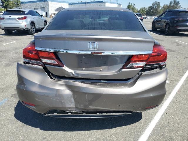 2HGFB2F5XDH514945 - 2013 HONDA CIVIC LX ყავისფერი ფოტო 6